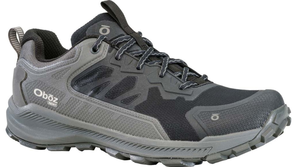 Oboz Katabatic Low B-Dry Hiking Shoes - Mens, Charcoal, 12, 44001, Charcoal - 12