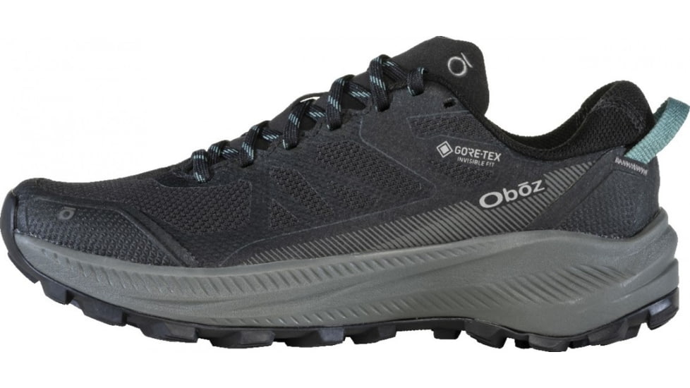 Oboz Katabatic LT Low GTX Hiking Shoes - Mens, Wide, Black Sea, 11.5, 44101-189-11.5-Wide