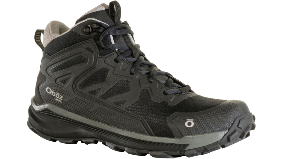 Oboz Katabatic Mid B-Dry Hiking Shoes - Men's, Black Sea, 9.5, 46001-Black Sea-M-9.5