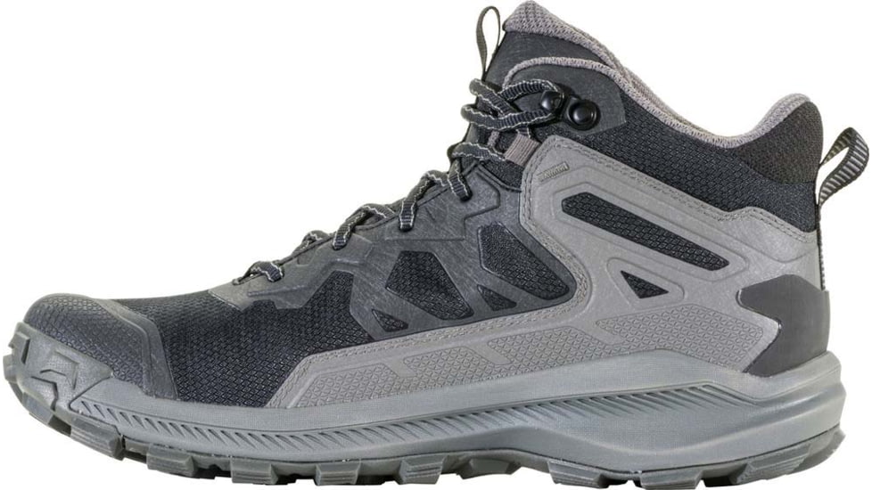 Oboz Katabatic Mid B-Dry Hiking Shoes - Mens, Charcoal, 11, 46001, Charcoal - 11