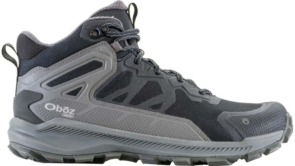 Oboz Katabatic Mid B-Dry Hiking Shoes - Mens, Charcoal, 11, 46001, Charcoal - 11