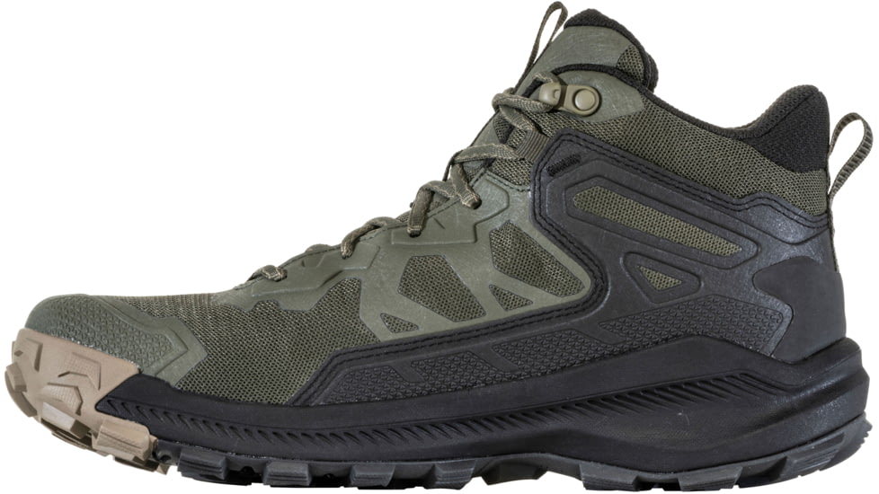 Oboz Katabatic Mid B-Dry Hiking Shoes - Mens, Evergreen, 10.5, 46001-Evergreen-Medium-10.5