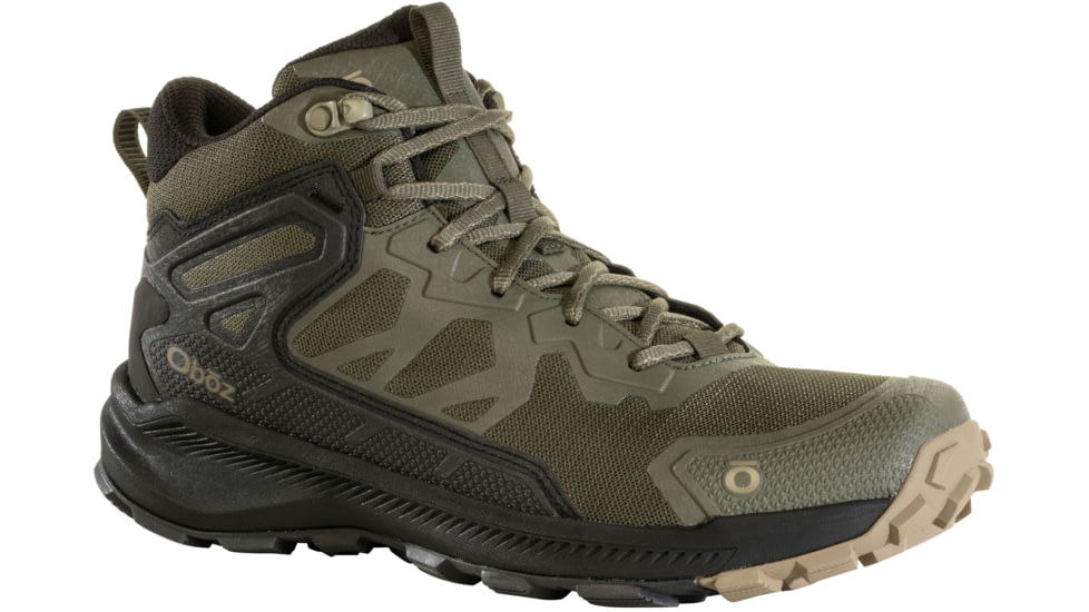 Oboz Katabatic Mid B-Dry Hiking Shoes - Men's, Evergreen, 10.5, 46001-Evergreen-M-10.5