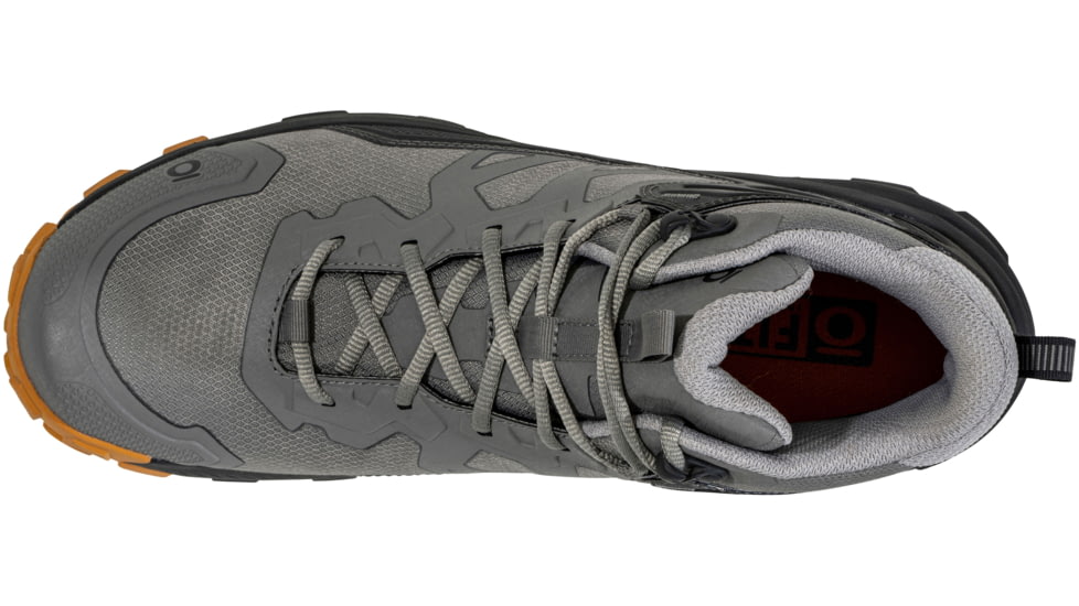 Oboz Katabatic Mid B-Dry Hiking Shoes - Mens, Hazy Gray, 9, 46001-Hazy Gray-Medium-9