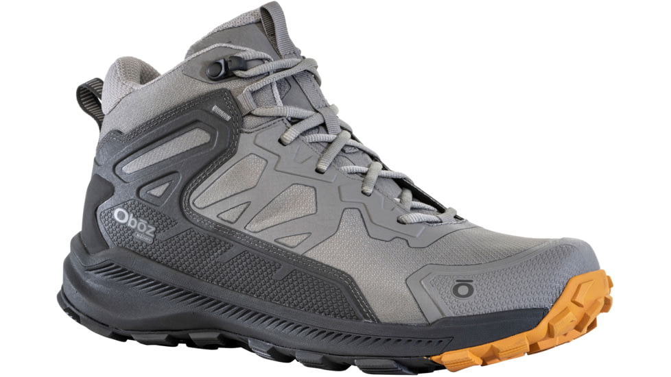 Oboz Katabatic Mid B-Dry Hiking Shoes - Mens, Hazy Gray, 9, 46001-Hazy Gray-Medium-9