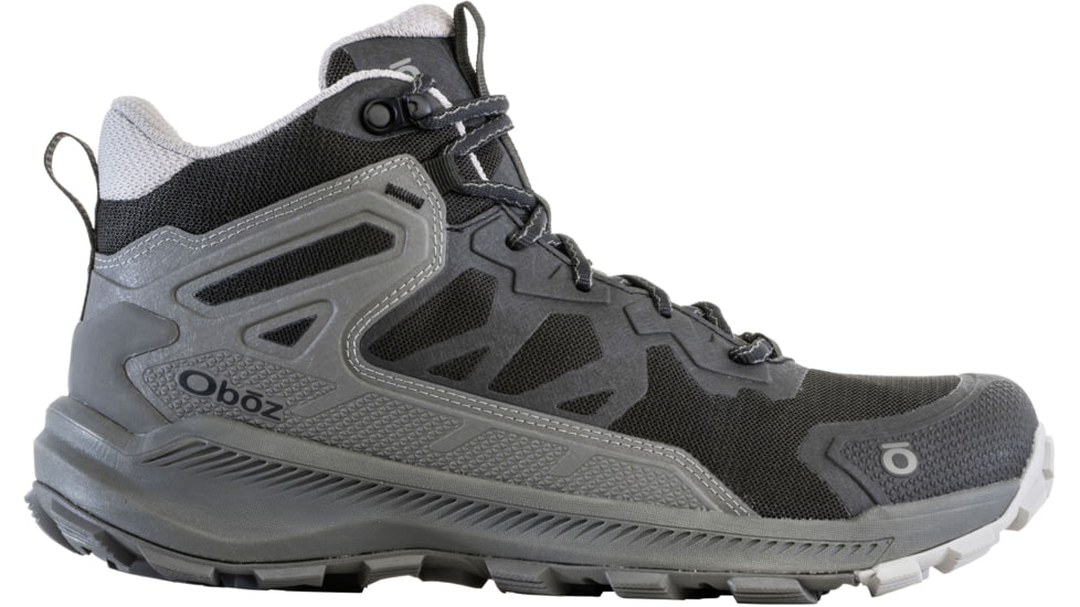 Oboz Katabatic Mid Hiking Shoes - Mens, Black Sea, 14, 45001-Black Sea-Medium-14