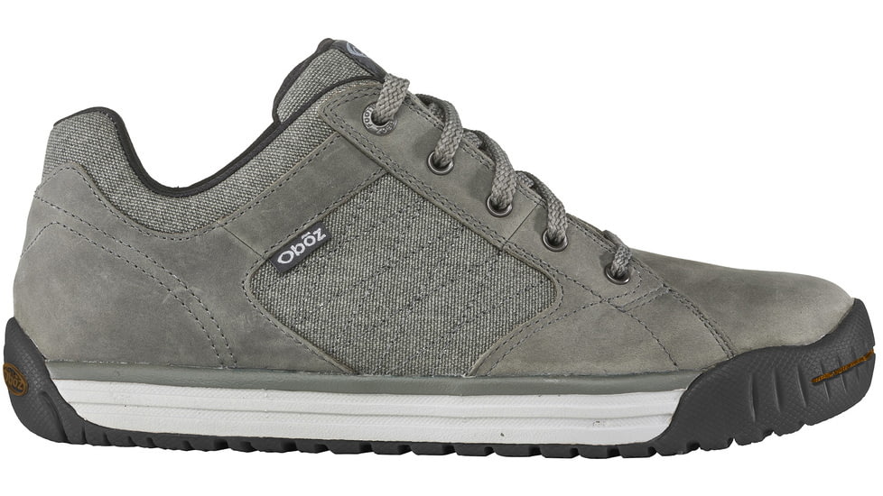 Oboz Mendenhall Low Canvas Hiking Shoes - Men's, 9 US, Medium, Gunmetal, 80701-Gunmetal-9-Medium