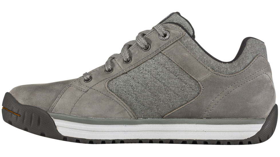 Oboz Mendenhall Low Canvas Hiking Shoes - Men's, 9 US, Medium, Gunmetal, 80701-Gunmetal-9-Medium