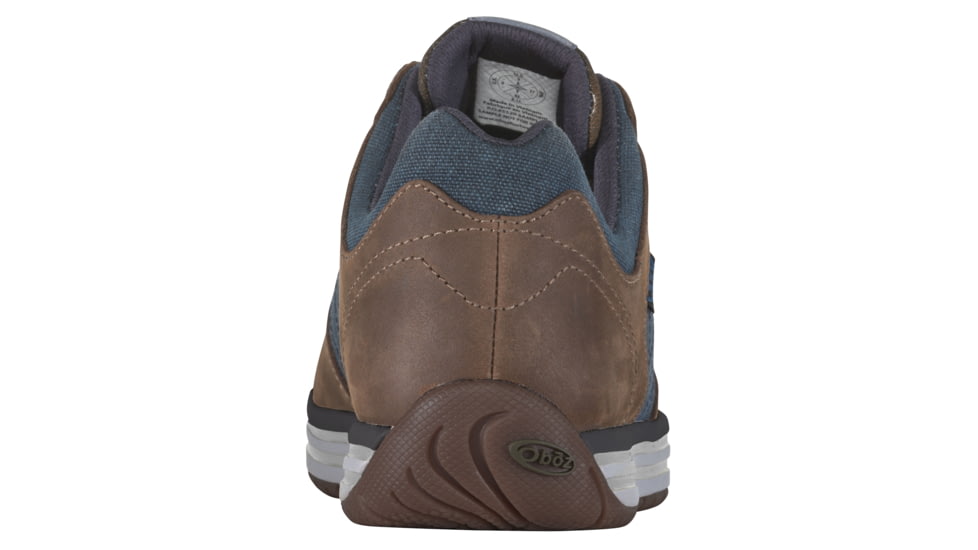 Oboz Mendenhall Low Canvas Hiking Shoes - Men's, 8.5 US, Medium, Lake Blue, 80701-Lake Blue-8.5-Medium