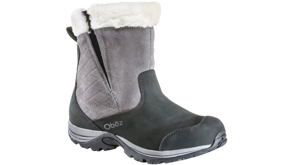 Oboz Moonlight Insulated BDry Winter Boot - Women's-Raven-Medium-11