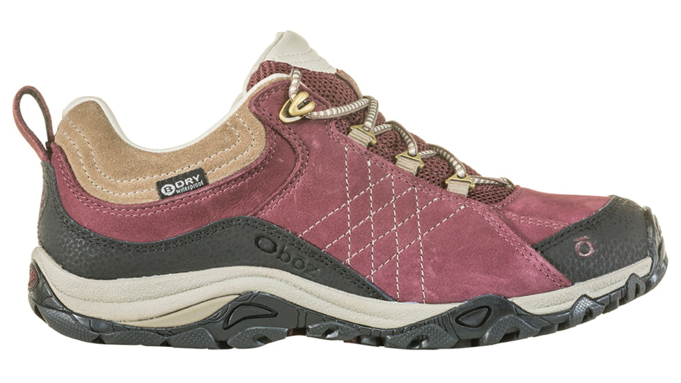 Oboz Sapphire Low B - Dry - Womens, Boysenberry, Medium, 7, 71602-Boysenberry-Medium-7