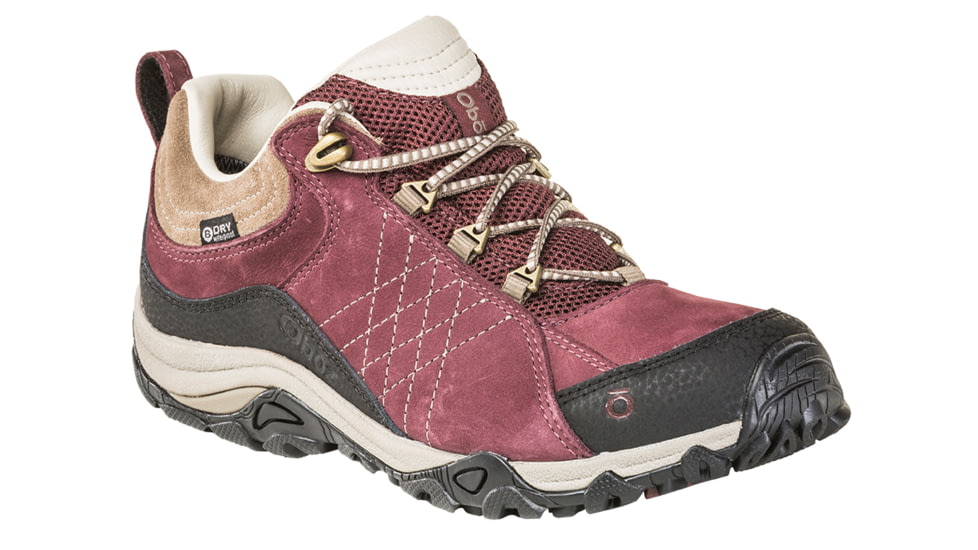 Oboz Sapphire Low B - Dry - Womens, Boysenberry, Medium, 7, 71602-Boysenberry-Medium-7