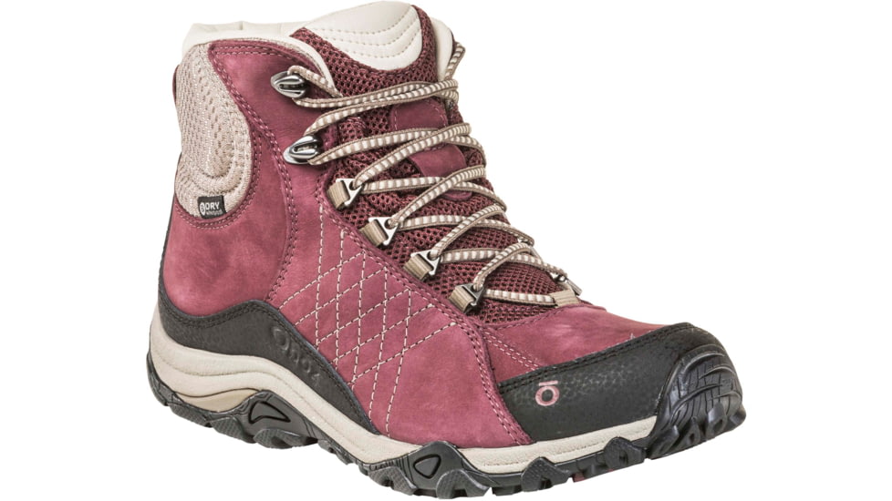 Oboz Sapphire Mid B-DRY Casual Shoes - Womens, Boysenberry, 7, 70602-BYSNBRR-M-7-DEMO