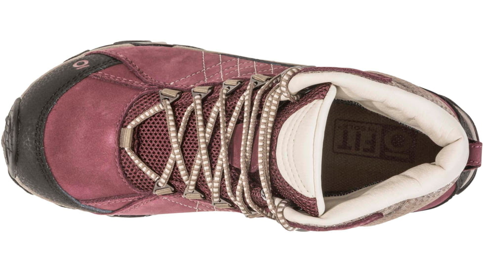 Oboz Sapphire Mid B-DRY Casual Shoes - Womens, Boysenberry, 7, 70602-BYSNBRR-M-7-DEMO