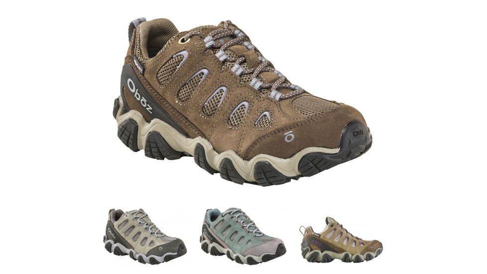 Oboz Sawtooth II Low B-DRY Hiking Boot - Womens, Brindle/Tradewinds Blue, Frost Gray/Sage, Mineral Blue, Violet