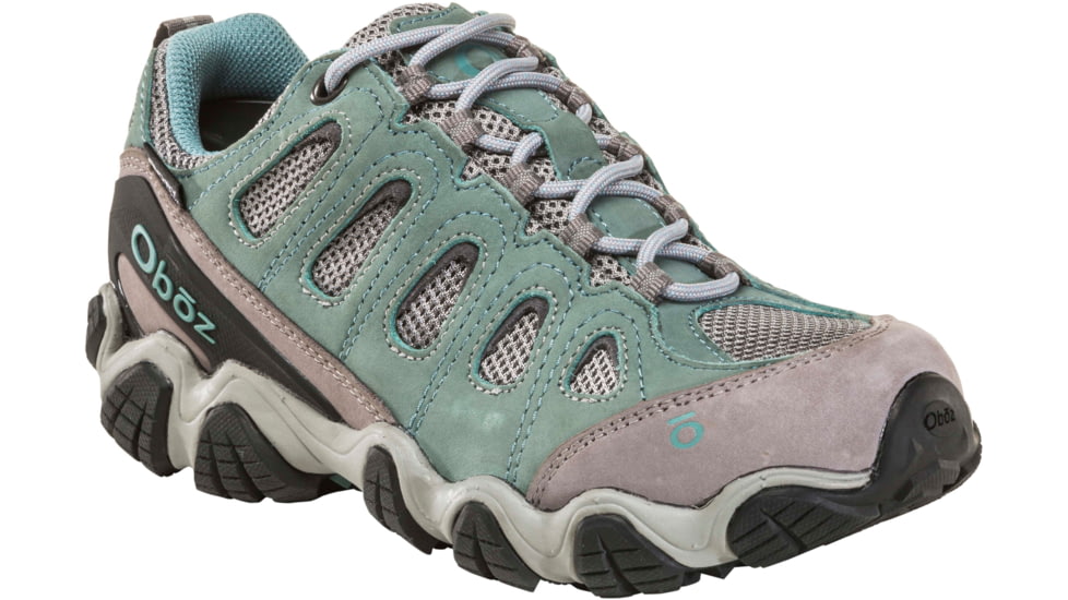 Oboz Sawtooth II Low B-DRY Hiking Shoes - Womens, Mineral Blue, 7.5 US, Medium, 23402-MrBl-Medium-7.5