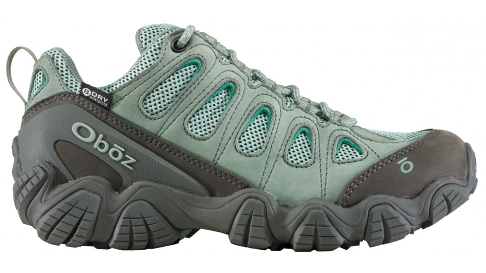 Oboz Sawtooth II Low B-DRY Hiking Shoes - Womens, Pale Moss, 10, 23402-1115-10