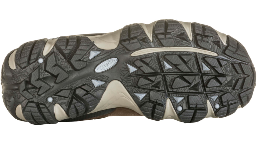 Oboz Sawtooth II Low B-DRY Hiking Shoes - Womens, Brindle/Tradewinds Blue, 7.5 US, Medium, 23402-Bre/TrwBl-Medium-7.5