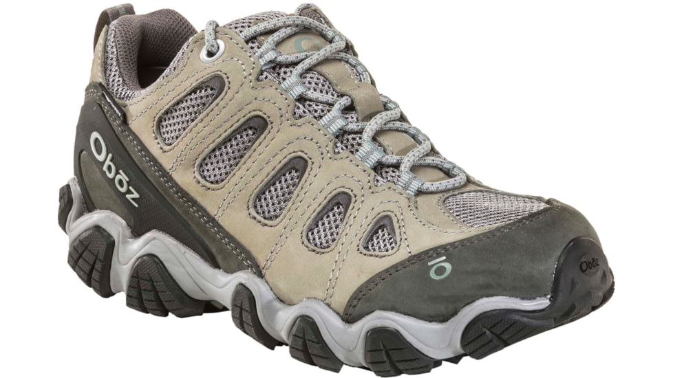 Oboz Sawtooth II Low B-DRY Hiking Boots - Womens, Frost Gray / Sage, 7, 23402-FGS-MEDIUM-7-DEMO