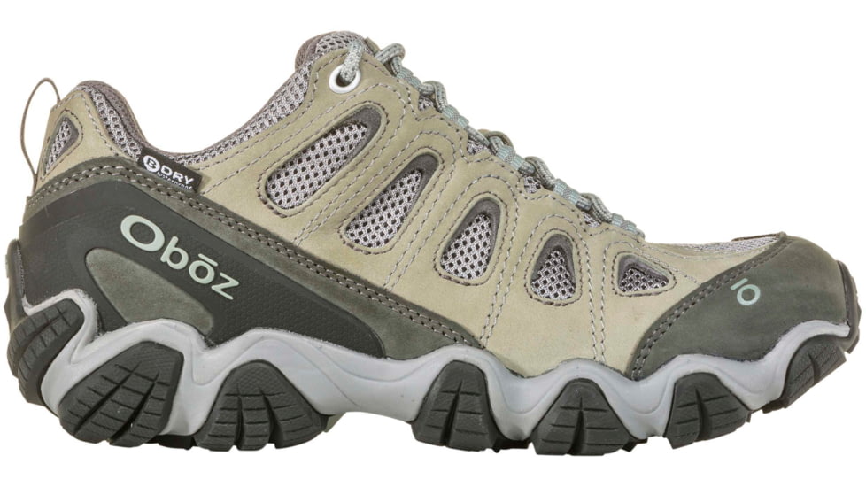 Oboz Sawtooth II Low B-DRY Hiking Boots - Womens, Frost Gray / Sage, 7, 23402-FGS-MEDIUM-7-DEMO