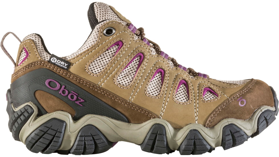 Oboz Sawtooth II Low B-Dry - Womens, Violet, Medium, 9.5, 23402-Violet-Medium-9.5