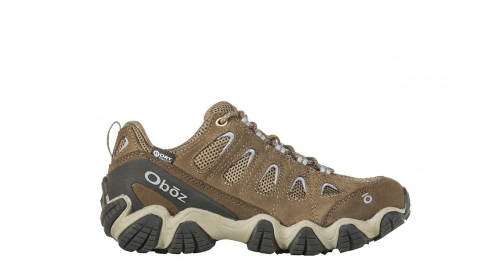 Oboz Sawtooth II Low BDRY Hiking Shoes - Womens, Wide, Brindle/Tradewinds Blue, 10.5, 23402-1018-10.5-Wide