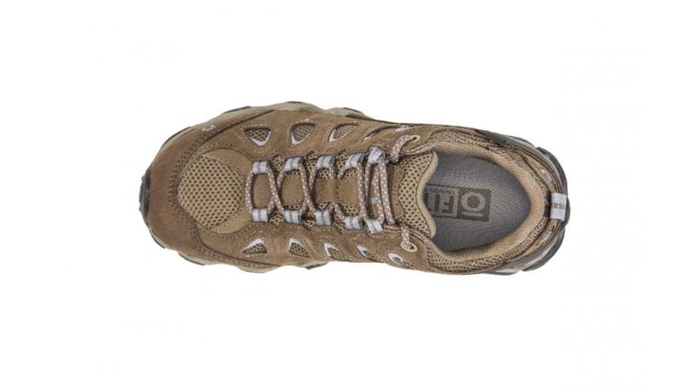 Oboz Sawtooth II Low BDRY Hiking Shoes - Womens, Wide, Brindle/Tradewinds Blue, 10.5, 23402-1018-10.5-Wide
