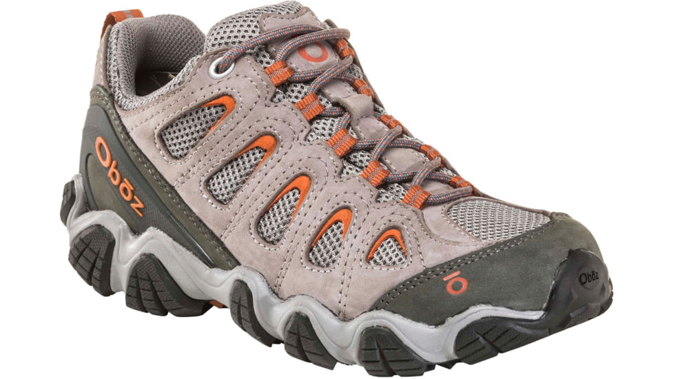 Oboz Sawtooth II Low Hiking Boots - Womens, Drizzle / Apricot, 7, 23602-DA-MEDIUM-7-DEMO