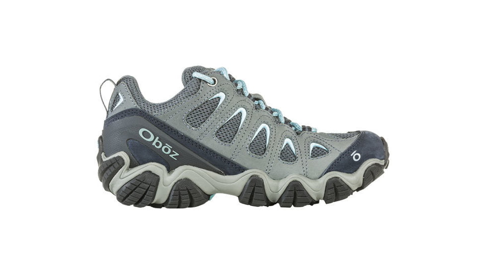 Oboz Sawtooth II Low Hiking Shoes - Womens, Powder Blue, 9.5, 23602-POWDER BLUE-9.5