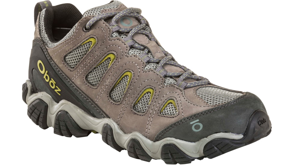 Oboz Sawtooth II Low - Mens, Pewter, Wide, 9, 23601-Pewter -Wide-9