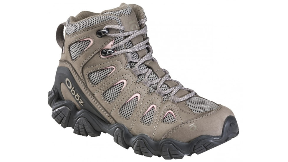 Oboz Sawtooth II Mid Hiking Shoes- Womens, Sage/Gray, 6, 23802-1098-6
