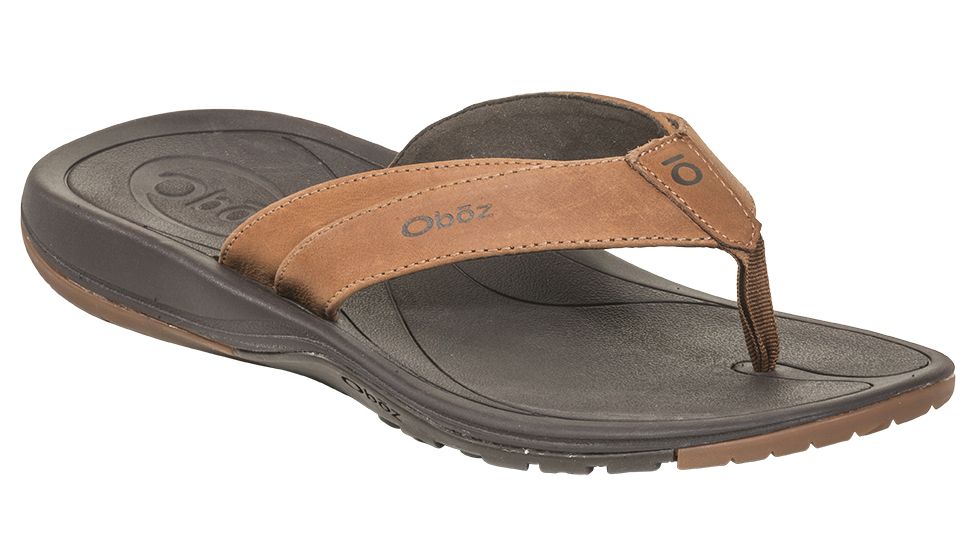 Oboz Selway Leather Sandals - Mens, Turkish Coffee, 9, 61401-TC-Medium-9