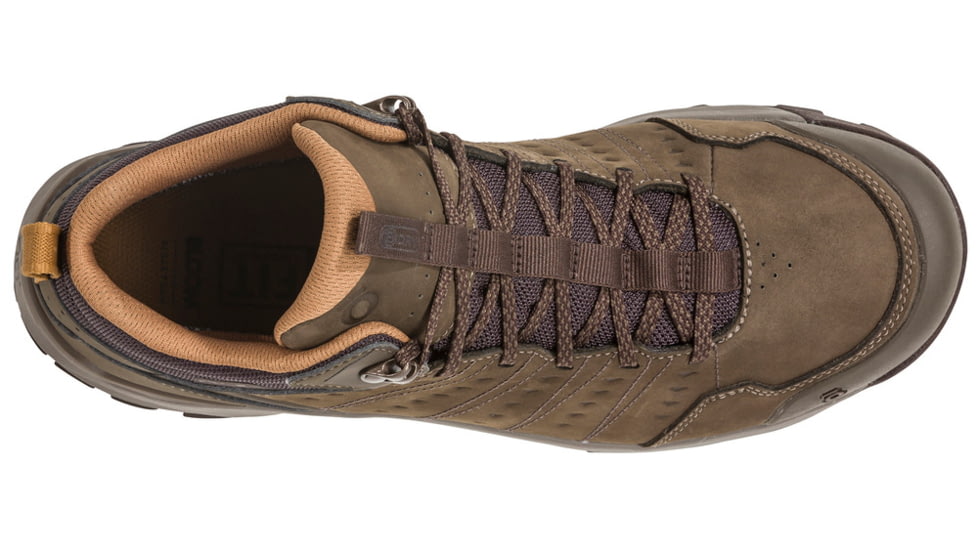 Oboz Sypes Mid Leather B-DRY Hiking Shoes - Mens, Cedar Brown, 14, Wide, 77101-Cedar Brown-Wide-14