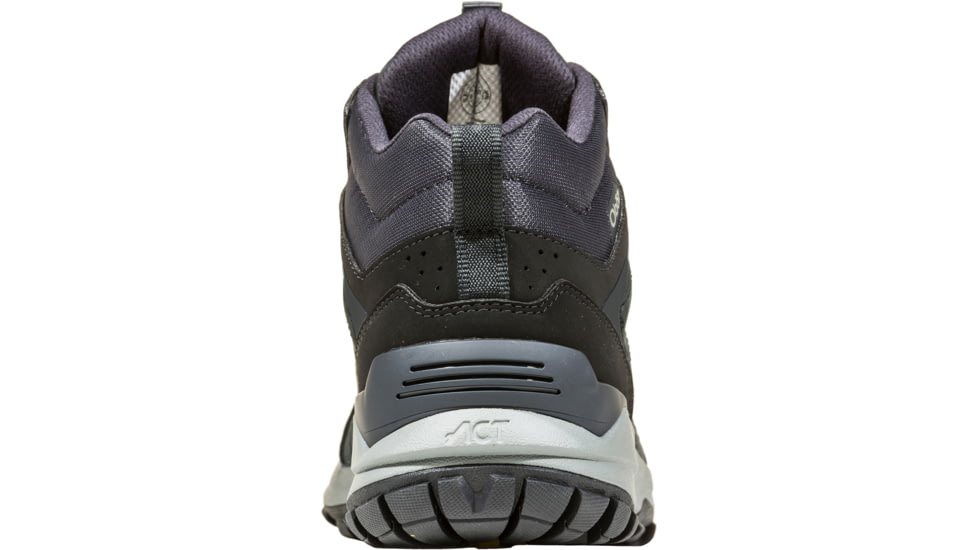 Oboz Sypes Mid Leather B-DRY Hiking Shoes - Mens, Dark Shadow, 9, Medium, 77101-DrkShd-9-Medium