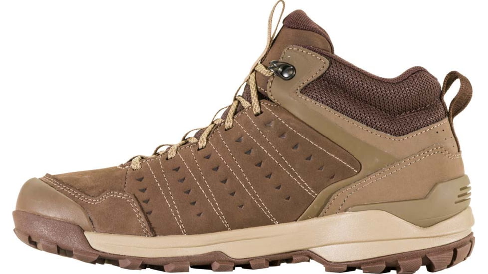 Oboz Sypes Mid Leather B-DRY Hiking Shoes - Mens, Morel Brown, 11, 77101, Morel Brown - 11