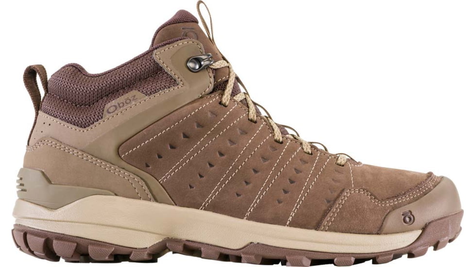 Oboz Sypes Mid Leather B-DRY Hiking Shoes - Mens, Morel Brown, 11, 77101, Morel Brown - 11
