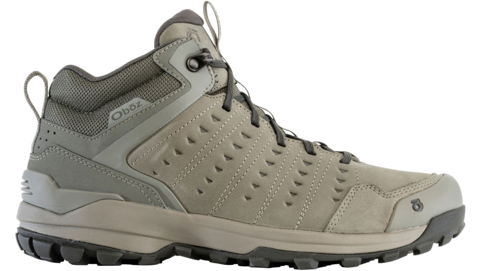 Oboz Sypes Mid Leather B-DRY Hiking Shoes - Mens, Sandbox, 9.5, 77101-Sandbox-Medium-9.5