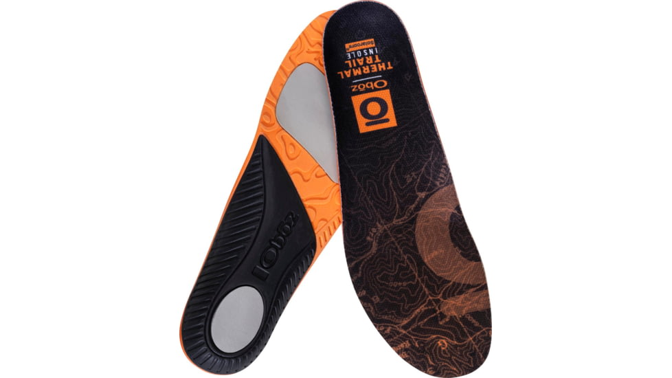 Oboz Thermal Trail Insole, Orange, XS, Medium, 100008-Orange-Medium-XS