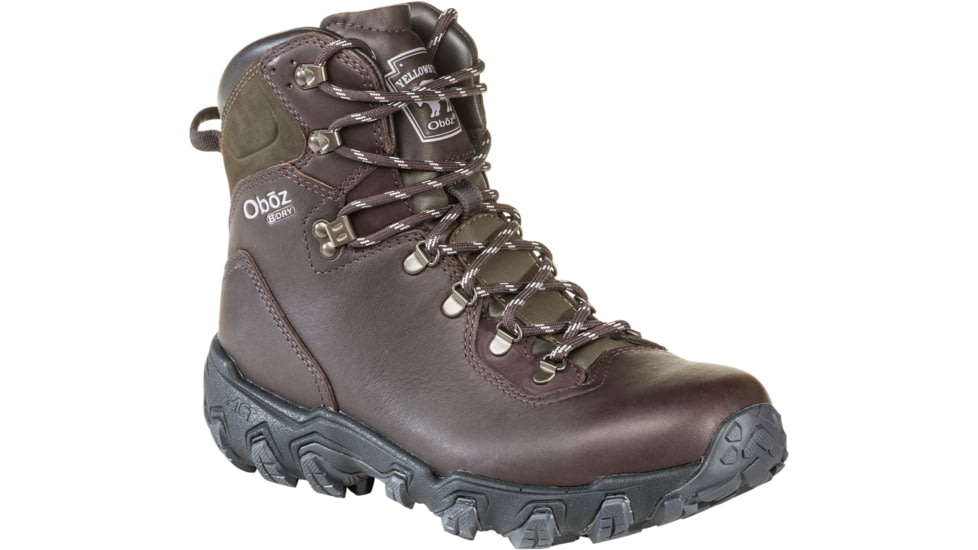 Oboz Yellowstone Premium Mid B-DRY Hiking Shoes - Womens, Espresso, 10 US, 50502-Espresso-M-10