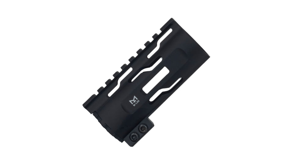 Obsidian Arms 4.5in M-LOK S-Pattern Handguard, Black Hardcoat, HG-4.5-MLSP-BLK