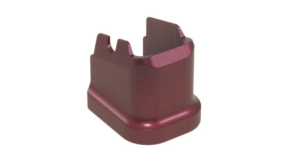 USED Obsidian Arms Extended Base Pad, Sig Sauer P320 X5, 1-Round, Red, SIGP320-E22-RED, EDEMO1