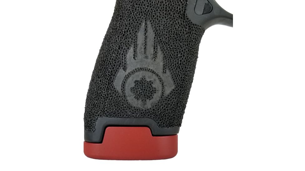 Obsidian Arms Full Grip Base Pad Gen2, Sig Sauer P320, Red, SIGP320-SQ4-RED
