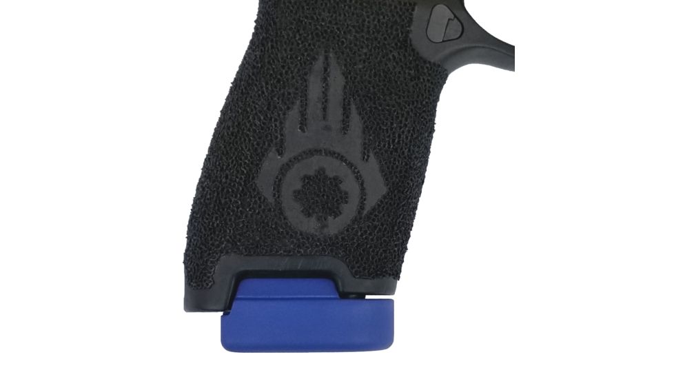 Obsidian Arms Half Grip Base Pad Gen2, Sig Sauer P320, Blue, SIGP320-SQ2-BLU