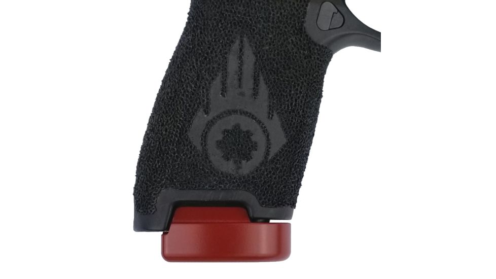 Obsidian Arms Half Grip Base Pad Gen2, Sig Sauer P320, Red, SIGP320-SQ2-RED