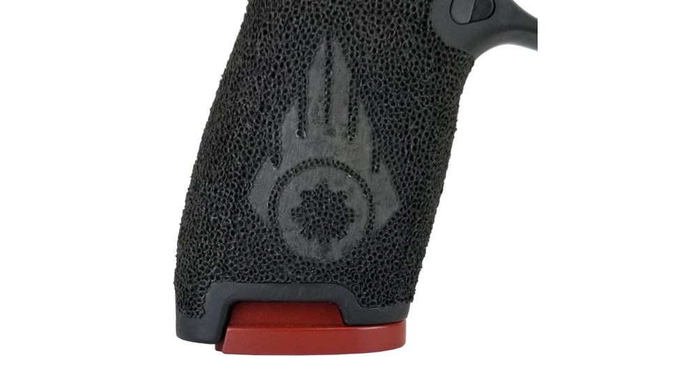 Obsidian Arms Standard Grip Base Pad Gen2, Sig Sauer P320, Red, SIGP320-SQ1-RED