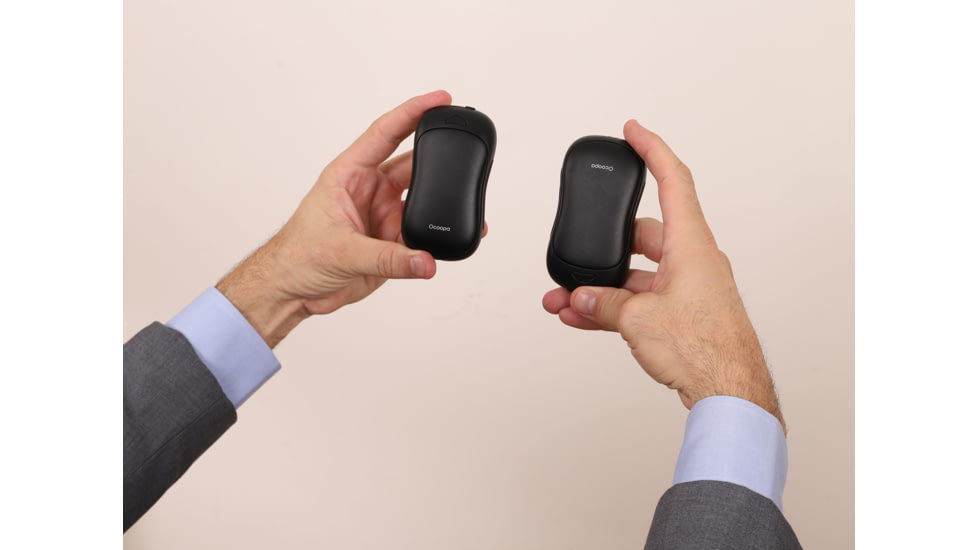 Ocoopa UT3 Pro Rechargeable Hand Warmer, Black on Black, UT4102-BK-BK