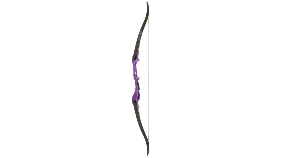 October Mountain Ascent Recurve Bow 58in. 40lbs RH, Purple OMP81228