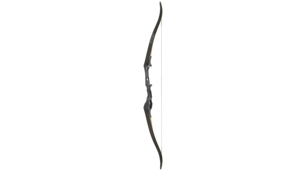 October Mountain Ascent Recurve Bow 58in. 40lbs RH, Black OMP81232