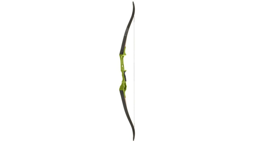 October Mountain Ascent Recurve Bow 58in. 45lbs RH, Green OMP81217