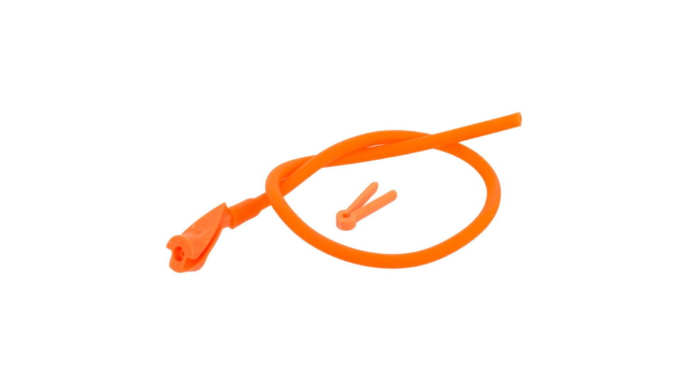 October Mountain In-Line Peep 1/4 in., Orange 81166